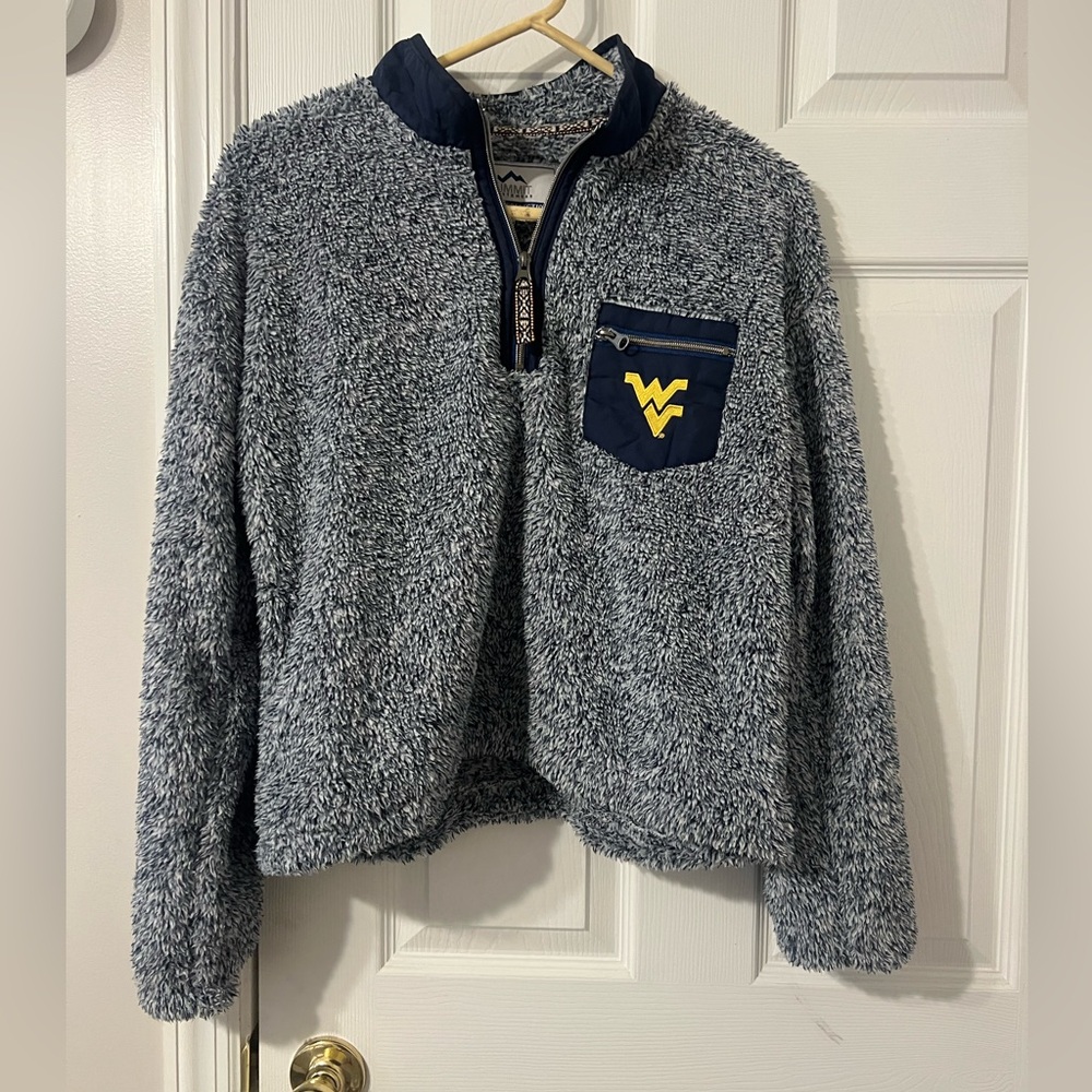 West Virginia Fleece quarter zip